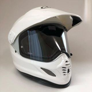 ARAI TOUR-CROSS 3 グラスホワイト Lサイズ 59-60cm(ヘルメット/シールド)