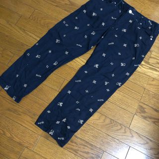 ミッキー 刺繍パンツ(カジュアルパンツ)