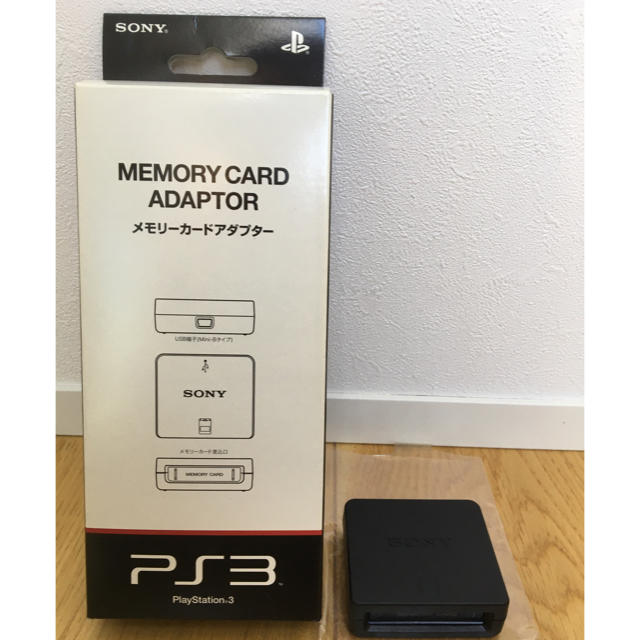 ゲームソフト/ゲーム機本体動作確認済　PS3 メモリーカードアダプター