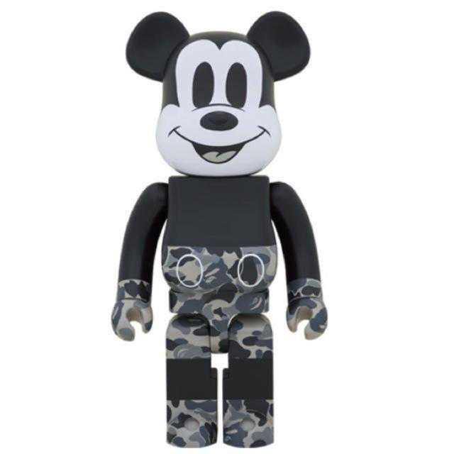 MEDICOM TOY(メディコムトイ)のMICKEY MOUSE MONOTONE Ver. 1000% エンタメ/ホビーのおもちゃ/ぬいぐるみ(キャラクターグッズ)の商品写真