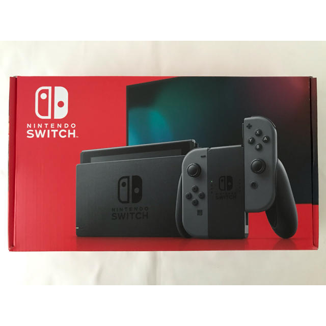 Nintendo Switch(ニンテンドースイッチ)の☆新品未開封☆ニンテンドースイッチ Nintendo Switch グレー エンタメ/ホビーのゲームソフト/ゲーム機本体(家庭用ゲーム機本体)の商品写真