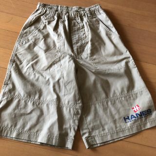 ヘインズ(Hanes)のHanes 130 ハーフパンツ　ベージュ(パンツ/スパッツ)