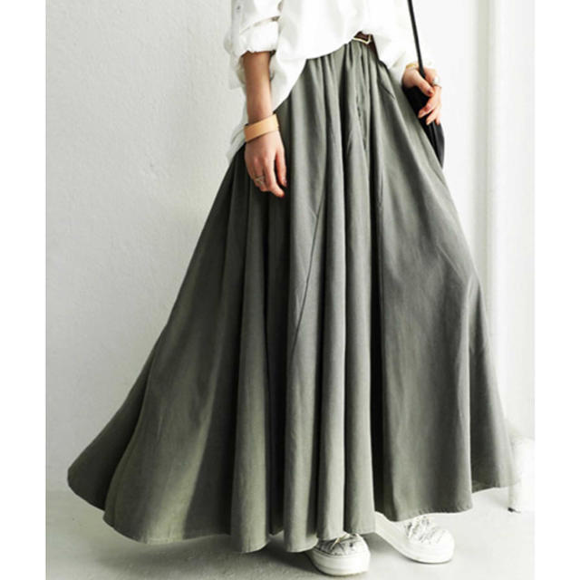 antiqua(アンティカ)のantiqua   大人ガーリーを着こなす法則　デザインスカート レディースのスカート(ロングスカート)の商品写真