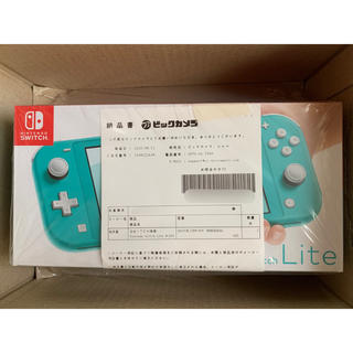 Nintendo Switch Lite ターコイズ 任天堂 スイッチライト(携帯用ゲーム機本体)