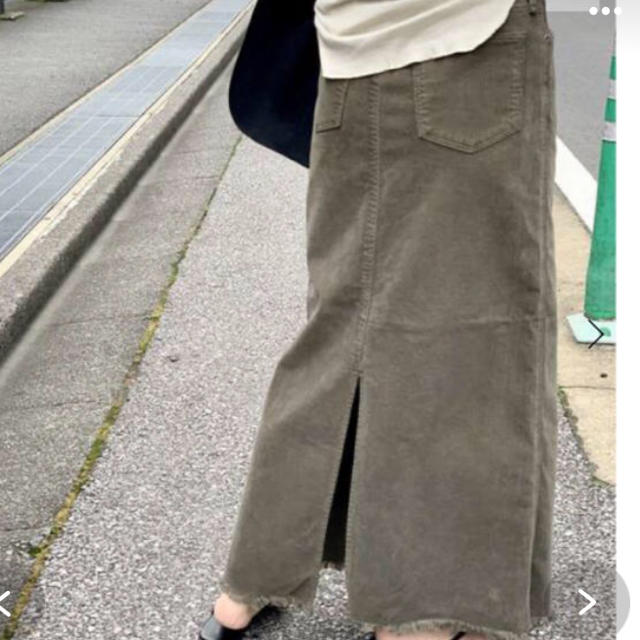 《新品》アパルトモン別注アッパーハイツ コーデュロイ ロングスカート