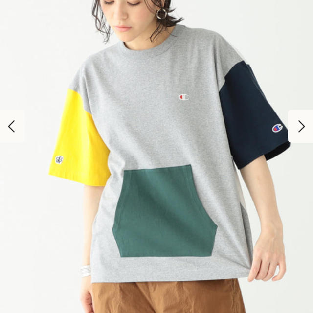 BEAMS BOY(ビームスボーイ)のChampion × BEAMS BOY ビームスボーイ　Tシャツ レディースのトップス(Tシャツ(半袖/袖なし))の商品写真