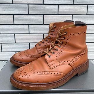 トリッカーズ(Trickers)のトリッカーズ カントリーブーツ   レザーソール　（C シェード・ゴース）(ブーツ)