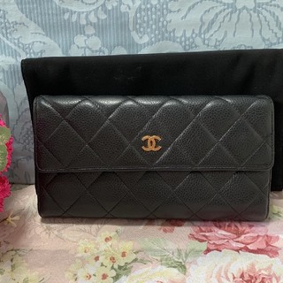 シャネル(CHANEL)のシャネル CHANEL キャビアスキン 長財布(長財布)