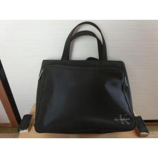 カルバンクライン(Calvin Klein)のお値下げ♪cK♪カルバンクラインバック♪茶系♪美品♪(トートバッグ)