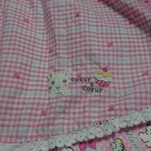 coeur a coeur(クーラクール)のcoeur a coeur  キムラタン ワンピース 100㎝ キッズ/ベビー/マタニティのキッズ服女の子用(90cm~)(ワンピース)の商品写真