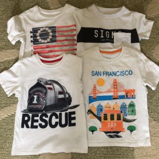 ギャップ(GAP)のキッズＴシャツ　４枚セット　110センチ(Tシャツ/カットソー)