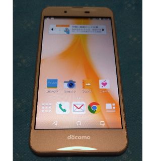 アクオス(AQUOS)の値下げ  aquos SH02j ゴールド ドコモsimロック解除済(スマートフォン本体)