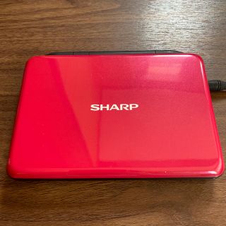 シャープ(SHARP)の電子辞書　SHARP PW-AC920 レッド(電子ブックリーダー)