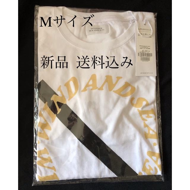 M [新品未試] wind and sea Saturdays nyc Tシャツ メンズのトップス(Tシャツ/カットソー(半袖/袖なし))の商品写真