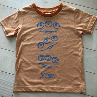 ユニクロ(UNIQLO)のレア！トイストーリー リトルグリーンメン、子供用Tシャツ、サイズ100(Tシャツ/カットソー)
