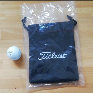 タイトリスト(Titleist)の☆新品☆タイトリストポーチ巾着ポーチ小物入れボール入れ(その他)