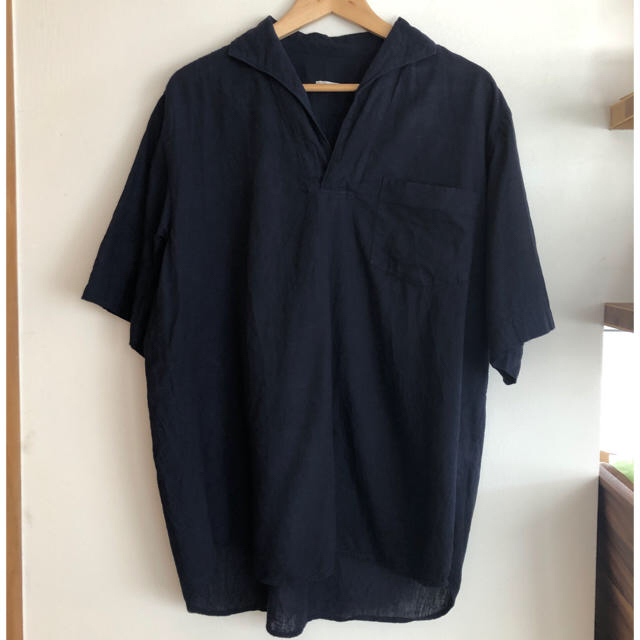 COMOLI(コモリ)の【kk様専用】COMOLI ベタシャン　スキッパー メンズのトップス(Tシャツ/カットソー(半袖/袖なし))の商品写真