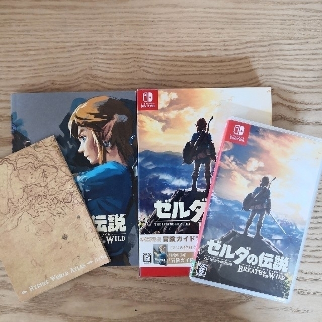 ゼルダの伝説 ブレス オブ ザ ワイルド ～冒険ガイドブック＆マップ付き～（数量