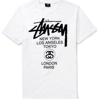 ステューシー(STUSSY)のステューシー　シャツ　白シャツ　stussy sizeM(シャツ)