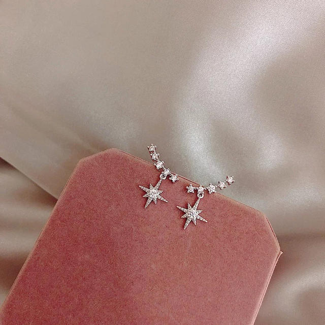 STAR JEWELRY(スタージュエリー)のsilver star zirconia pierce ◯s925 post レディースのアクセサリー(ピアス)の商品写真