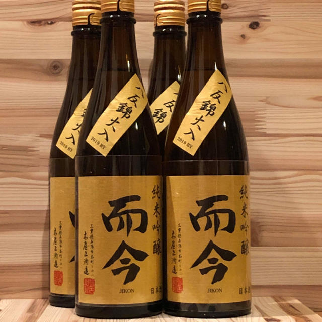 酒而今 純米吟醸 八反錦 火入 720ml 4本