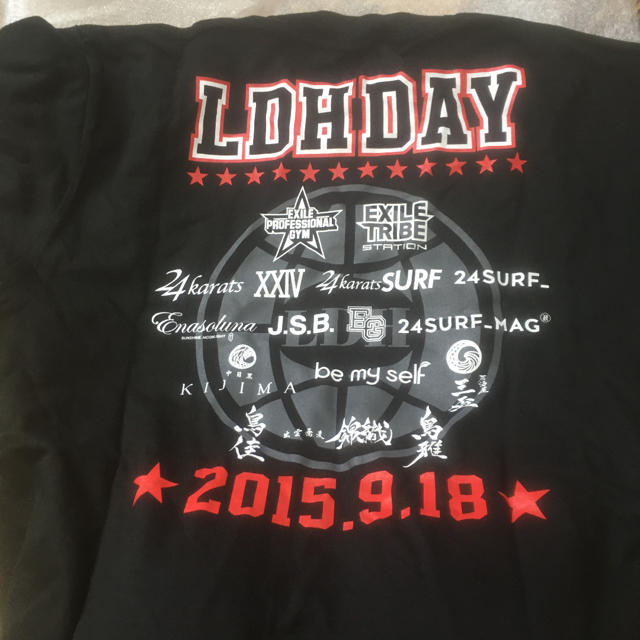 【新品．未使用】LDH 2015.9.18記念☆Tシャツ エンタメ/ホビーのタレントグッズ(ミュージシャン)の商品写真