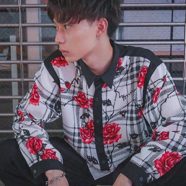 milkboy ROSE SHIRTS ローズシャツ 薔薇柄