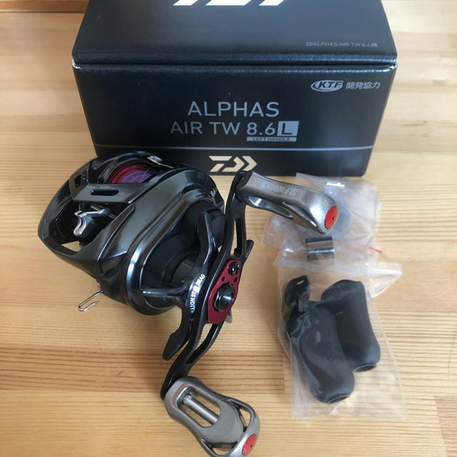 Daiwa アルファス AIR TW 8.6L カスタム ドラグクリッカー-