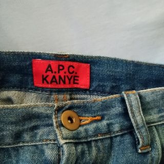 確実正規品　a.p.c kanye west コラボデニムパンツ