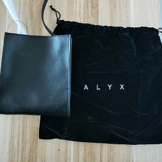 オフホワイト(OFF-WHITE)のALYX レザーショルダーバッグ メッセンジャーバッグ(ウエストポーチ)