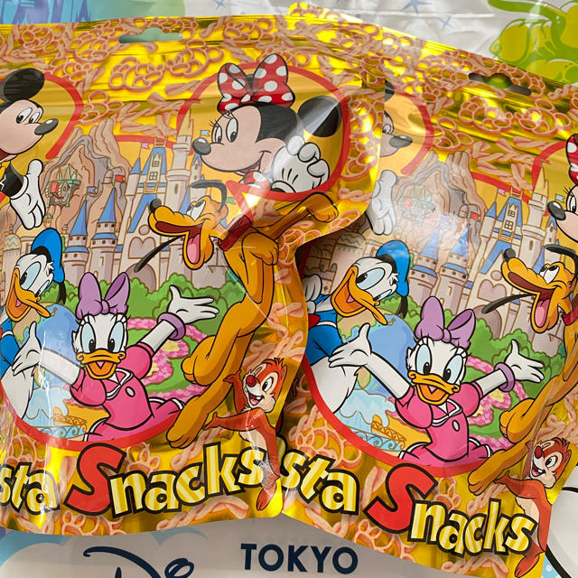 Disney(ディズニー)のディズニー パスタスナック 2点セット 食品/飲料/酒の食品(菓子/デザート)の商品写真