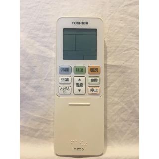 トウシバ(東芝)のTOSHIBA エアコンリモコン　WH-TA05EJ(エアコン)