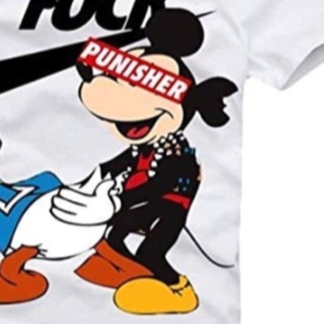 E1syndicate Tシャツ ミッキーマウス パロディ ドナルドダック 白lの通販 By Dieselイタリア並行輸入本物保証 S Shop ラクマ