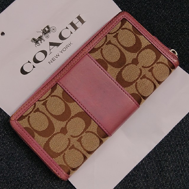 COACH(コーチ)のCOACH コーチ長財布 シグネチャー レディースのファッション小物(財布)の商品写真