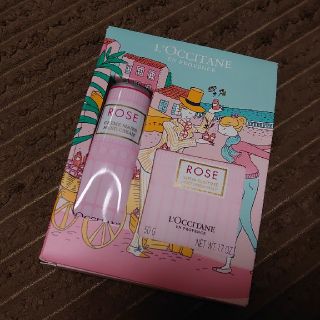 ロクシタン(L'OCCITANE)のロクシタンローズメルシーキット★新品(ハンドクリーム)