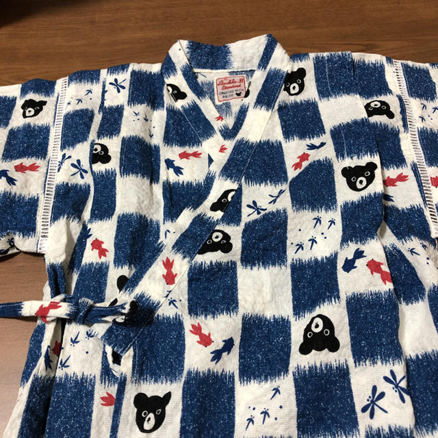 DOUBLE.B(ダブルビー)のミキハウス　ダブルビー　甚平 キッズ/ベビー/マタニティのキッズ服男の子用(90cm~)(甚平/浴衣)の商品写真