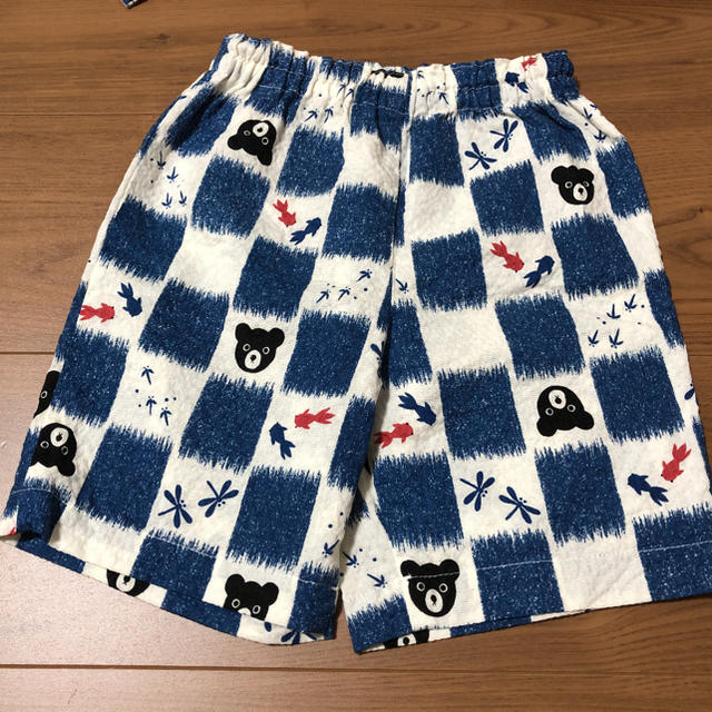 DOUBLE.B(ダブルビー)のミキハウス　ダブルビー　甚平 キッズ/ベビー/マタニティのキッズ服男の子用(90cm~)(甚平/浴衣)の商品写真