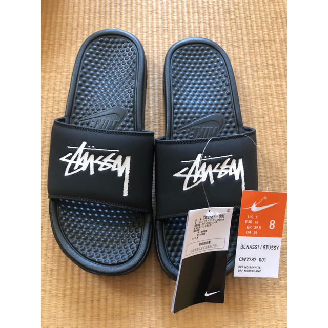 靴/シューズNIKE stussy BENASSI ベナッシ　26cm