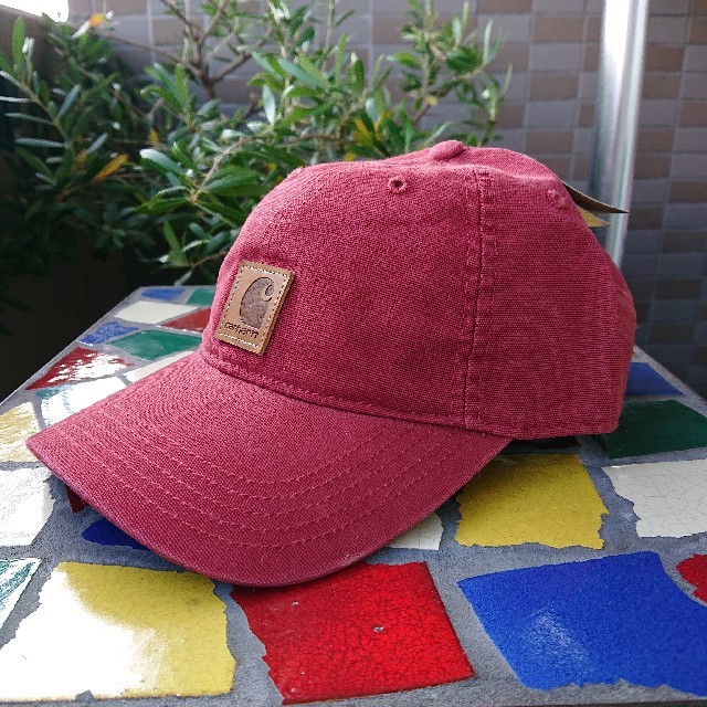 carhartt(カーハート)の新品未使用 carhartt カーハート ODESSA CAP キャップ レッド メンズの帽子(キャップ)の商品写真