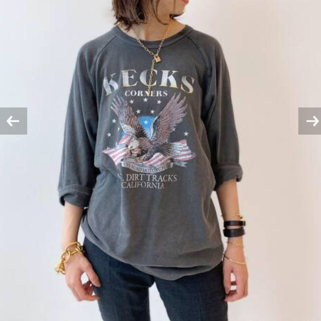 DEUXIEME CLASSE(ドゥーズィエムクラス)の【GOOD ROCK SPEED/グッドロックスピード】Kecks Tシャツ レディースのトップス(Tシャツ(長袖/七分))の商品写真