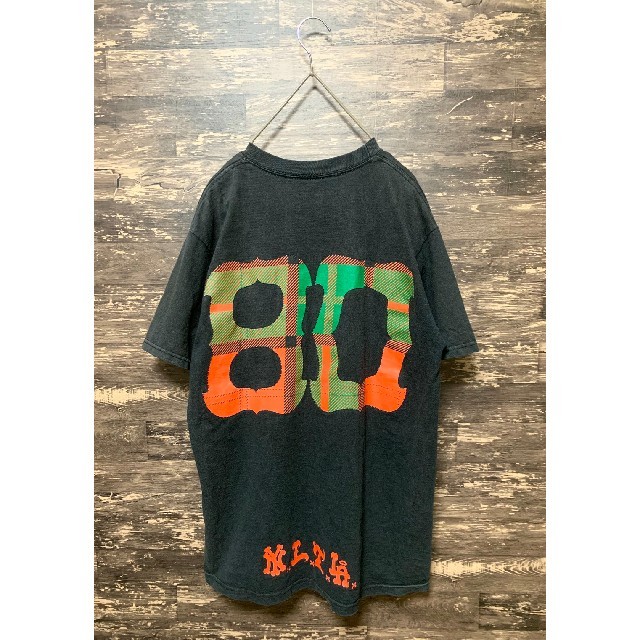 STUSSY(ステューシー)の【激レア】古着屋購入 STUSSY Tシャツ ブラック Lサイズ 相当 メンズのトップス(Tシャツ/カットソー(半袖/袖なし))の商品写真