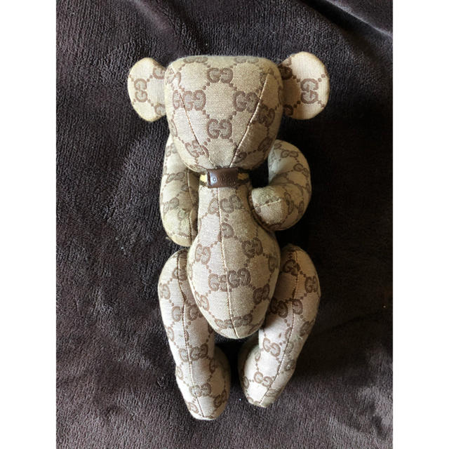 Gucci(グッチ)のレア！グッチ　GUCCI  テディベア エンタメ/ホビーのおもちゃ/ぬいぐるみ(ぬいぐるみ)の商品写真