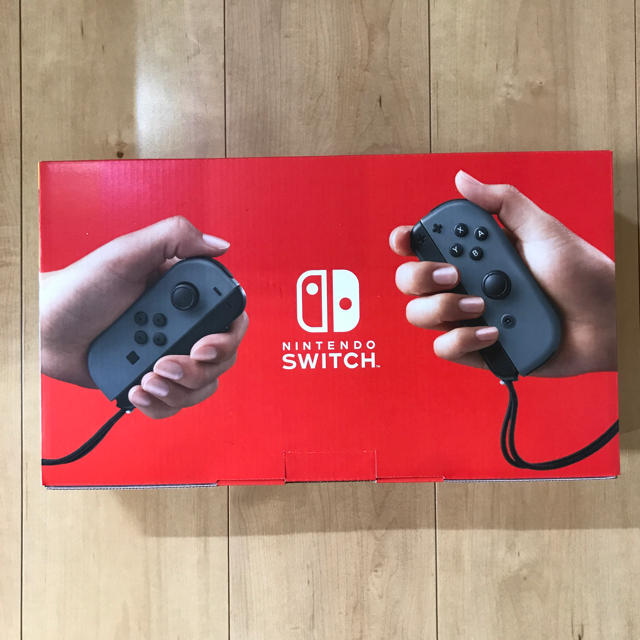 Nintendo Switch(ニンテンドースイッチ)の☆新品未開封☆Nintendo Switch ニンテンドースイッチ グレー エンタメ/ホビーのゲームソフト/ゲーム機本体(家庭用ゲーム機本体)の商品写真