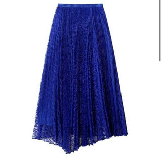 ルシェルブルー(LE CIEL BLEU)のルシェルブルー  lace pleated スカート(ロングスカート)