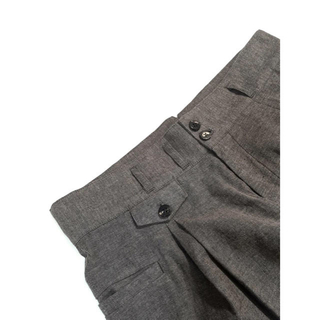 【YANTOR】Linen Cotton 2tuck Wide Pants(ワークパンツ/カーゴパンツ)