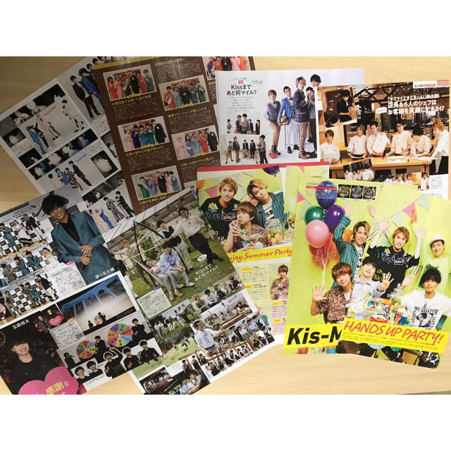 Kis-My-Ft2(キスマイフットツー)のKis-My-Ft2 切り抜き エンタメ/ホビーのタレントグッズ(アイドルグッズ)の商品写真