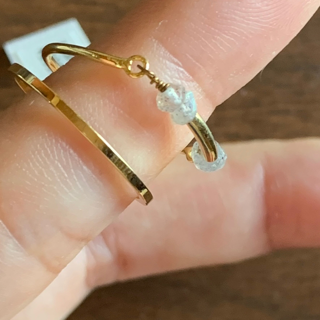 SALON(サロン)の天然石　リング レディースのアクセサリー(リング(指輪))の商品写真