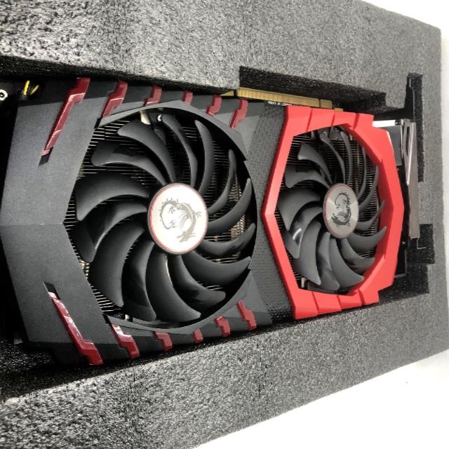 【送料無料】MSI Radeon RX580 GamingX GPU スマホ/家電/カメラのPC/タブレット(PCパーツ)の商品写真