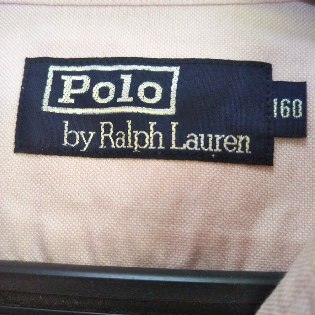 POLO RALPH LAUREN(ポロラルフローレン)のラルフローレン長袖シャツ　オックスフォード　ピンク レディースのトップス(シャツ/ブラウス(長袖/七分))の商品写真