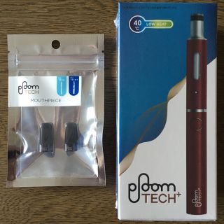 プルームテック(PloomTECH)のJT Ploom Tech+　マウスピース2個付(タバコグッズ)